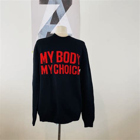 gucci my body my choice sweater|Gucci 'My Body My Choice' Wool Sweater .